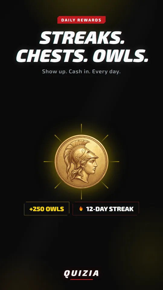 Daily rewards: streaks, chests, owls